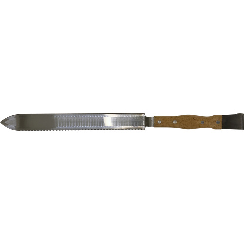 Нож для распечатки сот универсальный, 280 мм с загнутым концом 